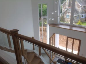 View from the landing